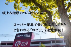 坂上＆指原のつぶれない店～最強スーパーのロピアの急成長の秘訣公開